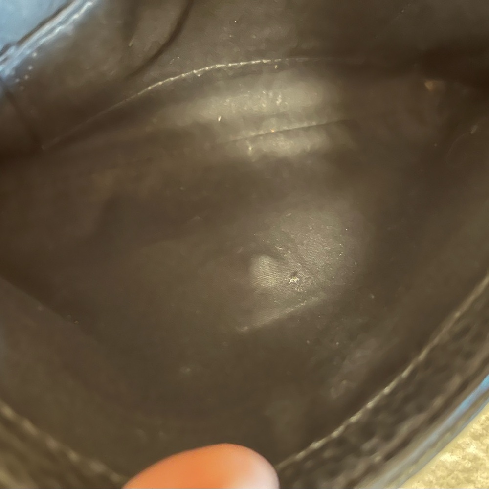 Marc by Marc Jacobs Black Pebbled Leather Small Flap Over Snap Closure Crossbody - Picture 4 of 4